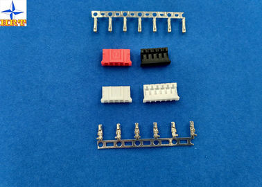 China Material terminal de destello de Pin Header Single Rows UL94V-0 PA66 del conector de la echada del oro 2m m proveedor