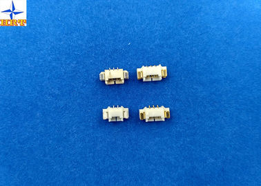 SMT tined-plated pin wafer connector with 1.25mm pitch side entry type wafer connector